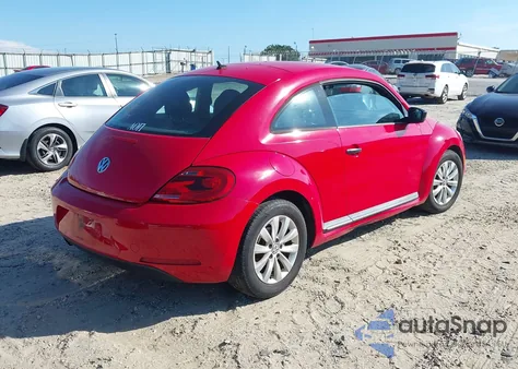 2015 Volkswagen Beetle 1.8T из США, поврежденный, VIN 3VWF17AT9FM612869